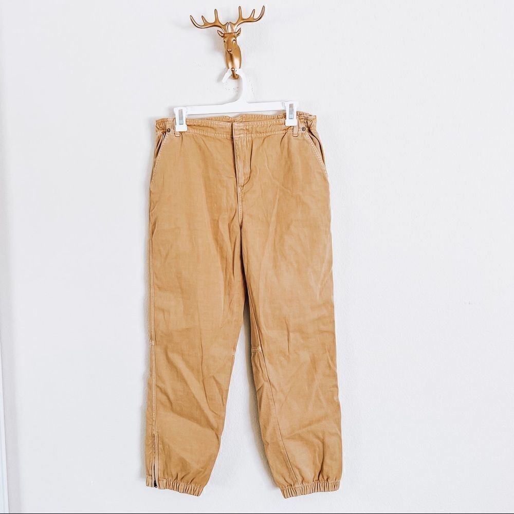 AERIE WOMEN'S Tan Baggy Pants Size Small